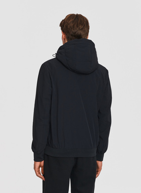 Granatowa krótka kurtka męska