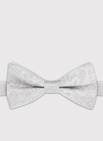 Jedwabna szara mucha męska