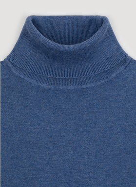 Golf męski w niebieskim kolorze