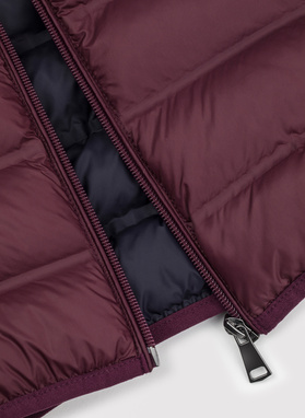 Fioletowa kurtka pikowana