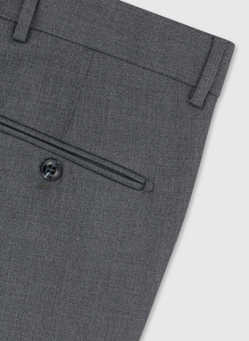 Szare eleganckie spodnie męskie