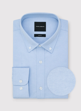 Niebieska koszula męska