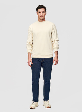 Beżowa bluza dresowa