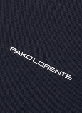 Granatowy t-shirt męski