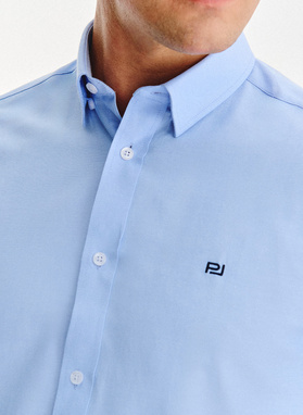 Niebieska koszula męska