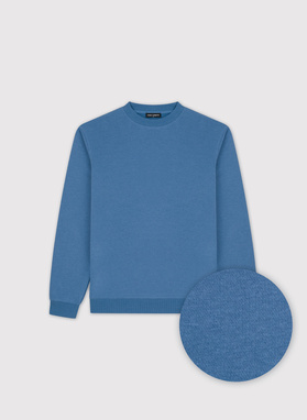 Niebieski bluza dresowa