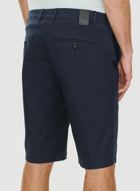 Bawełniane szorty męskie w kolorze granatowym