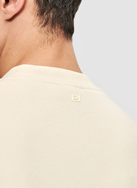 Beżowa bluza dresowa