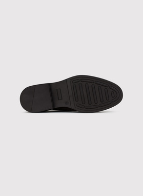 Zamszowe monki męskie w kolorze brązowym