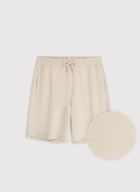 Beżowe szorty dresowe