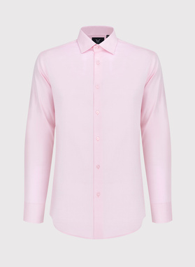 Różowa koszula męska