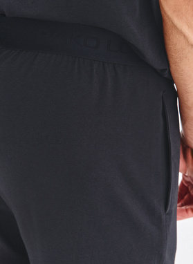 Czarna piżama męska z bawełną