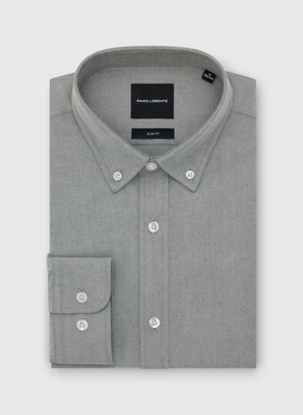 Szara koszula męska