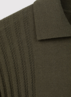 Bawełniany kardigan w kolorze zielonym