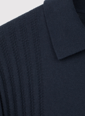 Bawełniany kardigan w kolorze granatowym