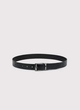 Dwustronny skórzany pasek męski