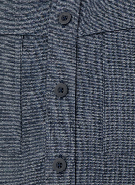 Granatowa koszula overshirt