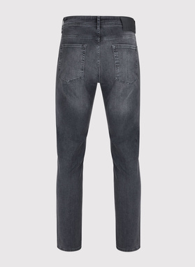 Szare jeansowe spodnie męskie