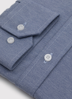 Niebieska koszula melanż