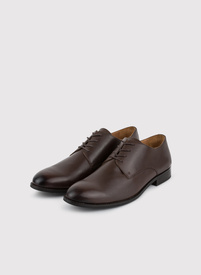 Brązowe eleganckie buty męskie