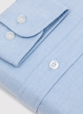 Niebieska koszula męska