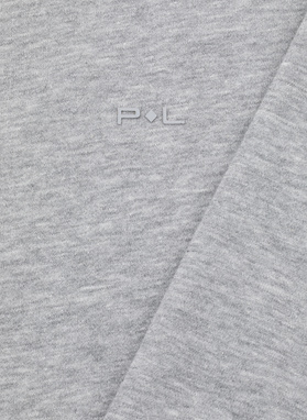 Szara bluza dresowa na suwak