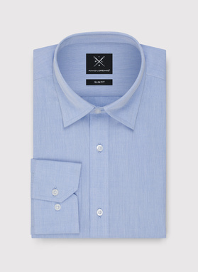 Gładka bawełniana koszula męska