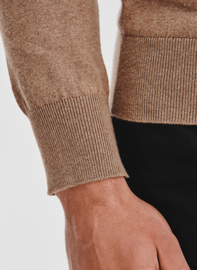 Sweter polo z kaszmirem