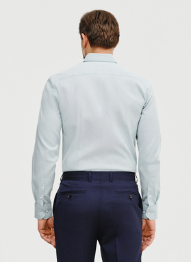 Zielona bawełniana koszula męska