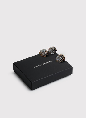 Męski skórzany portfel w kolorze czarnym