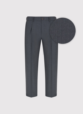 Szare casualowe spodnie męskie