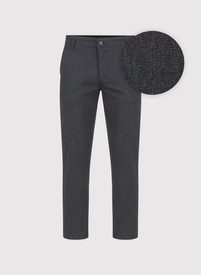 Grafitowe spodnie męskie chino