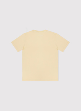 Bawełniany żółty t-shirt