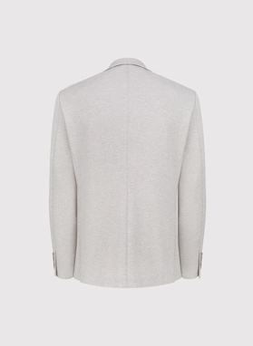 Dzianinowa marynarka w kolorze beżowym