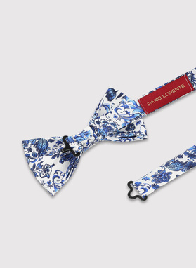 Niebieska mucha męska folklor