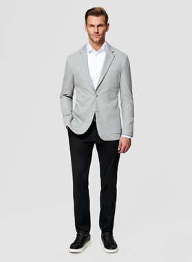 Szara marynarka męska