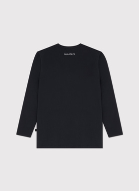 Longsleeve męski w kolorze czarnym