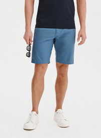 Bawełniane niebieskie szorty męskie