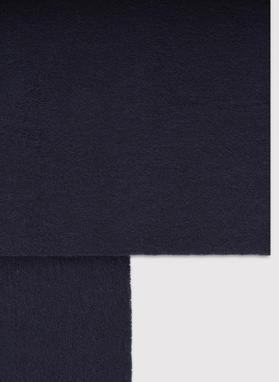 Wełniany granatowy szalik