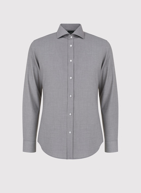Szara koszula męska