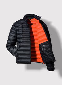 Krótka pikowana kurtka w kolorze czarnym