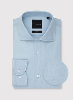 Jasnoniebieska koszula jeansowa