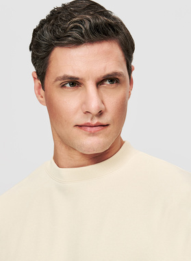 Beżowa bluza dresowa