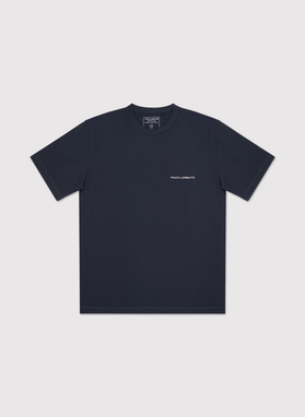 Granatowy t-shirt męski