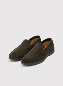 Zamszowe mokasyny męskie