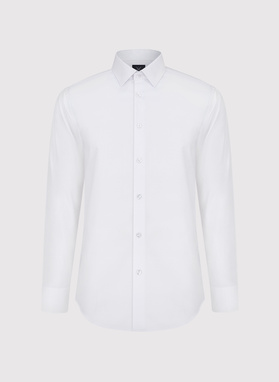 Biała koszula bawełniana