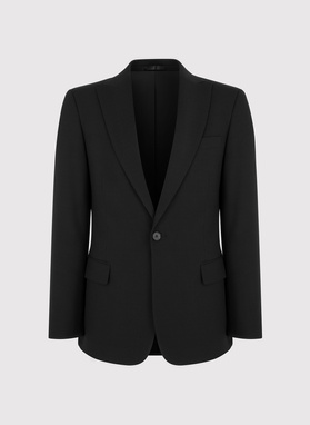 Czarny garnitur męski