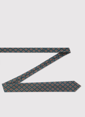 Zielony krawat męski