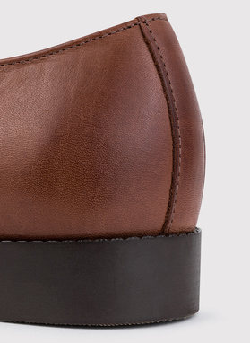 Buty męskie brązowe