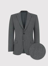 Szara marynarka garniturowa